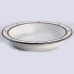 Dansk Fredriksborg Brown Rim Soup 8" diameter