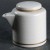 Dansk Tapestries Brocade Gold Covered Creamer 3.5"tall