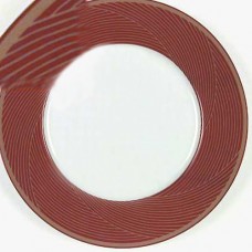 Dansk Tapestries Jacquard Red Salad Plate