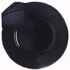 Dansk Tapestries Midnight Black Salad Plate 9"