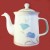 Dansk Tivoli Belles Fleurs Taupe Coffee Pot 10.75" tall