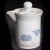 Dansk Tivoli Belles Fleurs Taupe Covered Creamer 3.5" tall
