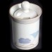 Dansk Tivoli Belles Fleurs Taupe Covered Sugar 3.75" tall