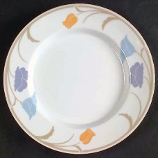 Dansk Tivoli Belles Fleurs Taupe Salad Plate 9" diameter