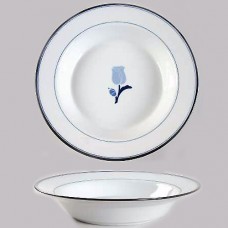 Dansk Tivoli La Tulipe Bleu Rim Soup 8.75" diameter