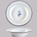 Dansk Tivoli La Tulipe Bleu Rim Soup 8.75" diameter