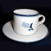 Dansk Tivoli La Tulipe Bleu Saucer 6.4" diameter