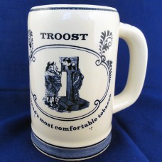 DELFT Holland Mug Troost Beer Stein 5.25" tall