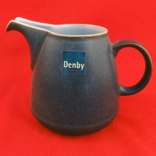 Denby Blue Jetty Creamer 3 5/8" tall