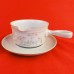 Denby Brittany Gravy Boat & Stand 