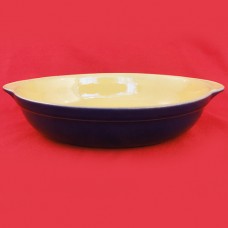 Denby Chef's Blue Oval Dish 12.5" long