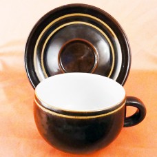 Denby Chocolate Cup & Saucer