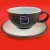 Denby Energy Charcoal/Green Cup & Saucer