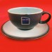 Denby Energy Charcoal/Green Cup & Saucer