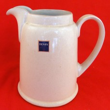 Denby Energy White/White Jug Large 7" tall