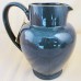 Denby Harlequin JUG Pitcher BLUE IN / GREEN OUT 7.5" tall