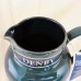 Denby Harlequin JUG Pitcher BLUE IN / GREEN OUT 7.5" tall