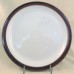 Denby Harlequin Lite Salad 8.5" White Centre Red Rim