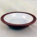 Denby Harlequin Lite Soup/Cereal 7" White Centre/Red