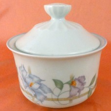 Denby Harmony Covered Sugar 3.75" tall