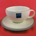 Denby Juice Cup & Saucer Yellow