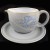 Denby Mandarin Gravy Boat &Stand 6.25" long