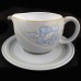Denby Mandarin Gravy Boat &Stand 6.25" long