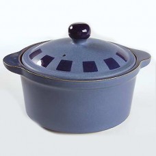 Denby Reflex Blue Covered Casserole 9" diameter