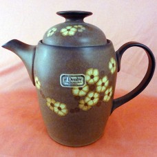 Denby Sandstone Coffee Pot 7.75"  tall