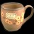 Denby Sandstone Mug 3.4" tall