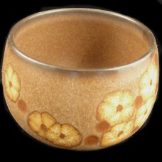 Denby Sandstone Open Sugar Bowl Small 2.25" tall