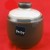 Denby Smokestone Covered Sugar Bowl 4.5" tall