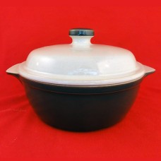 Denby Smokestone Covered Vegetable Baker