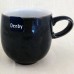 Denby Smokestone Mug & Saucer 3.25" tall