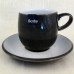 Denby Smokestone Mug & Saucer 3.25" tall