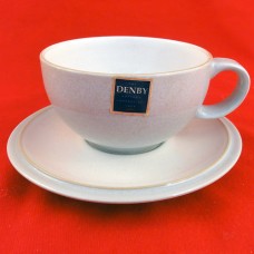 Denby Spirit Cup & Saucer 2.4" tall