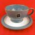 Denby Storm Grey Breakfast Cup & Saucer