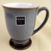 Denby Storm Grey Mug Footed 4" Tall