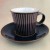 Denby Storm Plum Cup & Saucer Espresso 