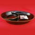 Denby Velvet Divided Serving Dish 11.75" diameter