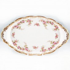 DIMITY ROSE by Royal Albert Regal Tray 10" long