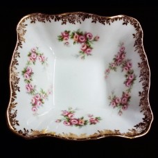 DIMITY ROSE by Royal Albert Square Candy Dish 4.5"