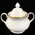 ELEGANCE by Royal Grafton Covered Sugar Bowl 4.5" tall