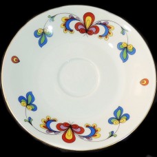 FARMERS ROSE by Porsgrund Tea Saucer 5"