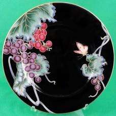 Fitz & Floyd #111 Cloisonne Grape Salad 7.5" 