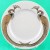 Fitz & Floyd #217 Phoenix d"Or Salad Plate 7.5" 