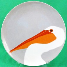 Fitz & Floyd Birds of a Feather Pelican Salad 7.5" 
