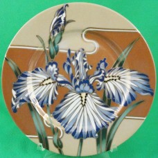 Fitz & Floyd Cloisonne Iris Salad 7.5" 