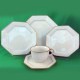 Fitz & Floyd Etoile Chamoise 5 Piece Place Setting