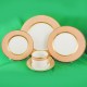 Fitz & Floyd Renaissance Peach 5 Piece Place Setting